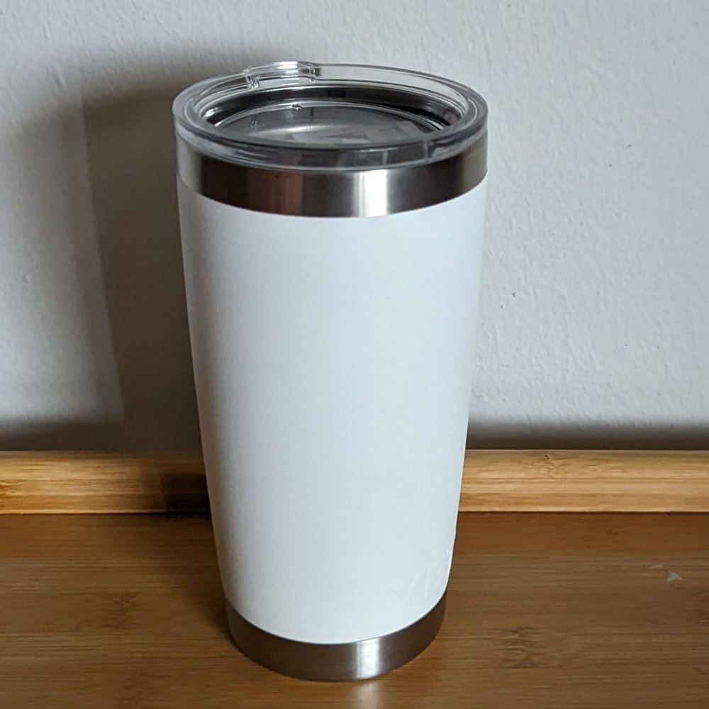 Yeti Rambler 20 oz White Tumbler